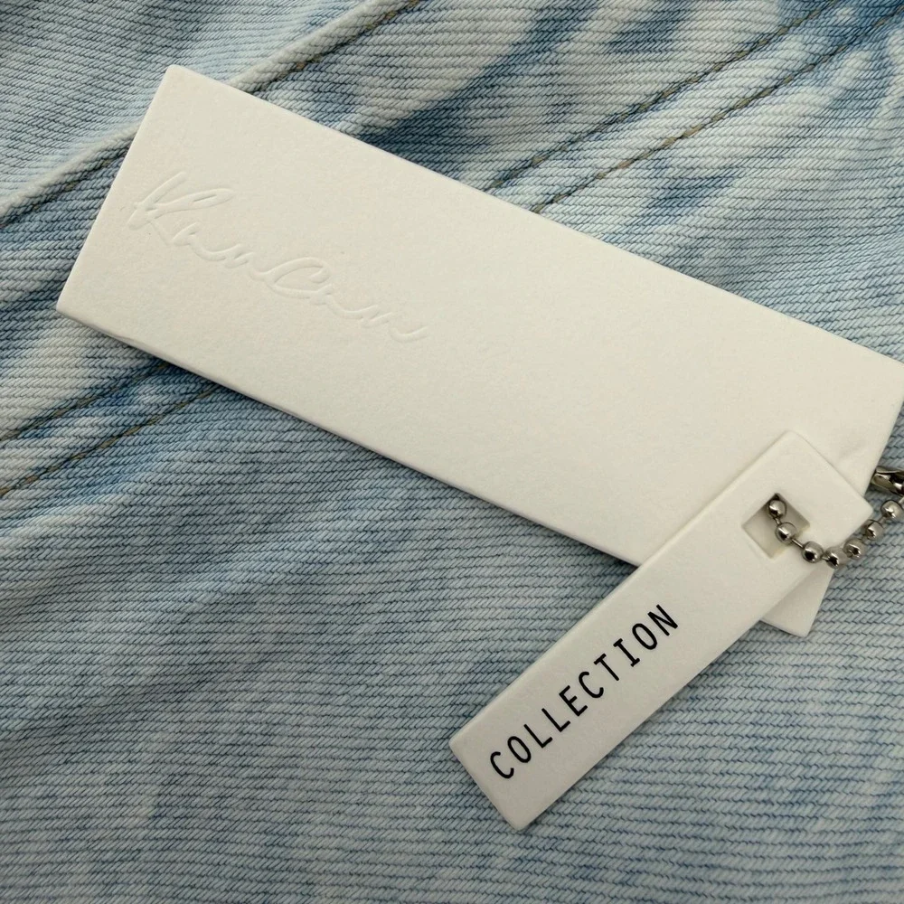 KanCan Jeans Womens 9/28 Light Wash Distressed High‎ Rise Straight Leg Denim - Picture 6 of 11